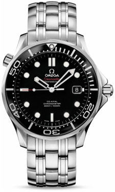 Omega,Omega - Seamaster Diver 300 M Co-Axial 41 mm - Stainless Steel - Watch Brands Direct