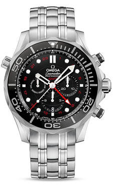 Omega,Omega - Seamaster Diver 300 M Co-Axial GMT Chronograph 44 mm - Watch Brands Direct