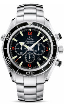 Omega,Omega - Seamaster Planet Ocean 600 M Co-Axial Chronograph 45.5 mm - Stainless Steel - Watch Brands Direct