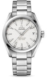 Omega,Omega - Seamaster Aqua Terra 150 M Master Co-Axial 38.5 mm - Stainless Steel - Watch Brands Direct