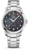 Omega,Omega - Seamaster Aqua Terra 150 M Master Co-Axial 38.5 mm - Stainless Steel - Diamonds - Watch Brands Direct