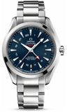 Omega,Omega - Seamaster Aqua Terra 150 M Co-Axial GMT 43 mm - Stainless Steel - Watch Brands Direct