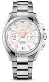 Omega,Omega - Seamaster Aqua Terra 150 M Co-Axial GMT Chronograph 43 mm - Stainless Steel - Watch Brands Direct