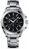 Omega,Omega - Seamaster Aqua Terra 150 M Co-Axial Chronograph 44 mm - Stainless Steel - Watch Brands Direct