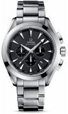 Omega,Omega - Seamaster Aqua Terra 150 M Co-Axial Chronograph 44 mm - Stainless Steel - Watch Brands Direct