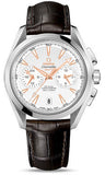 Omega,Omega - Seamaster Aqua Terra 150 M Co-Axial GMT Chronograph 43 mm - Stainless Steel - Watch Brands Direct