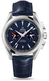 Omega,Omega - Seamaster Aqua Terra 150 M Co-Axial GMT Chronograph 43 mm - Stainless Steel - Watch Brands Direct