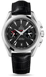 Omega,Omega - Seamaster Aqua Terra 150 M Co-Axial GMT Chronograph 43 mm - Stainless Steel - Watch Brands Direct