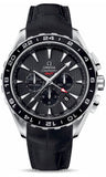 Omega,Omega - Seamaster Aqua Terra 150 M Co-Axial Chronograph 44 mm - Stainless Steel - Leather strap - Watch Brands Direct