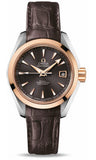 Omega,Omega - Seamaster Aqua Terra 150 M Co-Axial 30 mm - Steel And Red Gold - Watch Brands Direct