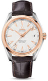 Omega,Omega - Seamaster Aqua Terra 150 M Master Co-Axial 41.5 mm - Stainless Steel and Red Gold - Watch Brands Direct
