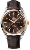 Omega,Omega - Seamaster Aqua Terra 150 M Co-Axial Annual Calendar 43 mm - Stainless Steel and Red Gold - Watch Brands Direct