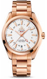 Omega,Omega - Seamaster Aqua Terra 150 M Co-Axial GMT 43 mm - Red Gold - Watch Brands Direct