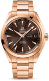 Omega,Omega - Seamaster Aqua Terra 150 M Co-Axial Annual Calendar 43 mm - Red Gold - Watch Brands Direct