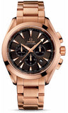 Omega,Omega - Seamaster Aqua Terra 150 M Co-Axial Chronograph 44 mm - Red Gold - Watch Brands Direct