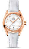 Omega,Omega - Seamaster Aqua Terra 150 M Master Co-Axial 34 mm - Sedna Gold - Watch Brands Direct