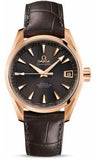 Omega,Omega - Seamaster Aqua Terra 150 M Co-Axial 38.5 mm - Red Gold - Watch Brands Direct