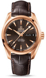 Omega,Omega - Seamaster Aqua Terra 150 M Co-Axial Annual Calendar 38.5 mm - Red Gold - Watch Brands Direct