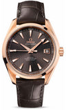 Omega,Omega - Seamaster Aqua Terra 150 M Co-Axial 41.5 mm - Red Gold - Watch Brands Direct