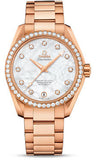 Omega,Omega - Seamaster Aqua Terra 150 M Master Co-Axial 38.5 mm - Red Gold - Watch Brands Direct