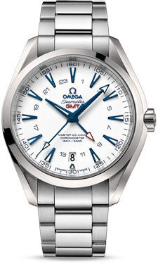 Omega,Omega - Seamaster Aqua Terra 150 M Master Co-Axial GMT 43 mm - Watch Brands Direct