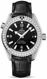 Omega,Omega - Seamaster Planet Ocean 600 M Co-Axial 42 mm - Stainless Steel - Leather Strap - Watch Brands Direct
