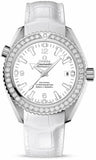 Omega,Omega - Seamaster Planet Ocean 600 M Co-Axial 42 mm - Stainless Steel - Leather Strap - Watch Brands Direct
