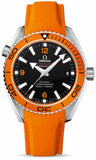 Omega,Omega - Seamaster Planet Ocean 600 M Co-Axial 42 mm - Stainless Steel - Rubber Strap - Watch Brands Direct