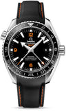 Omega,Omega - Seamaster Planet Ocean 600 M Co-Axial GMT 43.5 mm - Stainless Steel - Rubber Strap - Watch Brands Direct