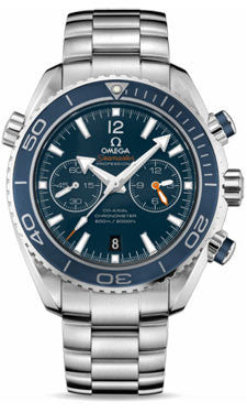 Omega,Omega - Seamaster Planet Ocean 600 M Co-Axial Chronograph 45.5 mm - Titanium - Watch Brands Direct