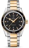 Omega,Omega - Seamaster 300 Omega Master Co-Axial 41 mm - Steel and Yellow Gold - Watch Brands Direct