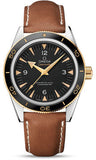 Omega,Omega - Seamaster 300 Omega Master Co-Axial 41 mm - Steel and Yellow Gold - Watch Brands Direct