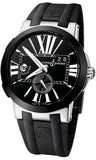 Ulysse Nardin,Ulysse Nardin - Executive Dual Time - Stainless Steel - Ceramic Bezel - Watch Brands Direct