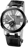 Ulysse Nardin,Ulysse Nardin - Executive Dual Time - Stainless Steel - Ceramic Bezel - Watch Brands Direct