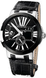 Ulysse Nardin,Ulysse Nardin - Executive Dual Time - Stainless Steel - Ceramic Bezel - Watch Brands Direct