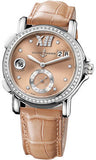 Ulysse Nardin,Ulysse Nardin - Dual Time Lady - Stainless Steel - Leather Strap - Watch Brands Direct