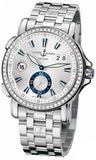 Ulysse Nardin,Ulysse Nardin - Dual Time 42mm - Stainless Steel - Bracelet - Watch Brands Direct