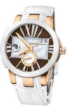 Ulysse Nardin,Ulysse Nardin - Executive Lady - Rose Gold - Ceramic Bezel - Watch Brands Direct