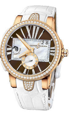 Ulysse Nardin,Ulysse Nardin - Executive Lady - Rose Gold - Diamond Bezel - Watch Brands Direct