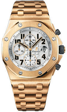 Audemars Piguet,Audemars Piguet - Royal Oak Offshore Chronograph - Pink Gold - Watch Brands Direct