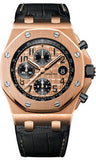 Audemars Piguet,Audemars Piguet - Royal Oak Offshore Chronograph - Pink Gold - Watch Brands Direct