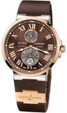 Ulysse Nardin,Ulysse Nardin - Marine Chronometer 43mm - Stainless Steel and Rose Gold - Watch Brands Direct