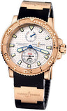 Ulysse Nardin,Ulysse Nardin - Marine Diver 42.7mm - Rose Gold - Watch Brands Direct