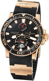 Ulysse Nardin,Ulysse Nardin - Marine Diver 42.7mm - Rose Gold - Watch Brands Direct