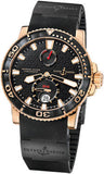 Ulysse Nardin,Ulysse Nardin - Marine Diver 42.7mm - Rose Gold - Watch Brands Direct