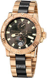 Ulysse Nardin,Ulysse Nardin - Marine Diver 42.7mm - Rose Gold - Watch Brands Direct