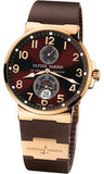 Ulysse Nardin,Ulysse Nardin - Marine Chronometer 41mm - Rose Gold - Watch Brands Direct