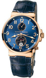 Ulysse Nardin,Ulysse Nardin - Marine Chronometer 41mm - Rose Gold - Watch Brands Direct