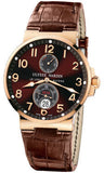 Ulysse Nardin,Ulysse Nardin - Marine Chronometer 41mm - Rose Gold - Watch Brands Direct