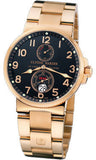 Ulysse Nardin,Ulysse Nardin - Marine Chronometer 41mm - Rose Gold - Watch Brands Direct